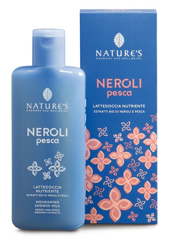 NATURE'S NEROLI E PESCA LATTE DOCCIA NUTRIENTE 200 ML - Farmacia Murachelli Di Putelli dr. Giovanni