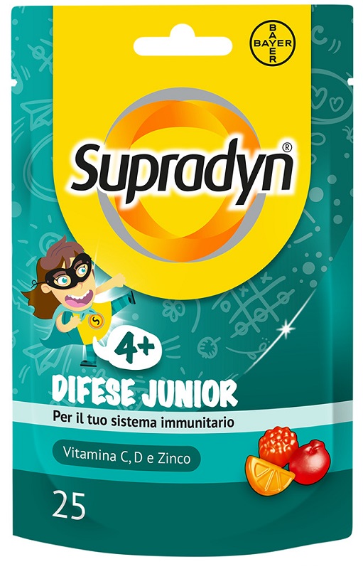 SUPRADYN DIFESE JUNIOR 25 CARAMELLE GOMMOSE - Farmacia Murachelli Di Putelli dr. Giovanni