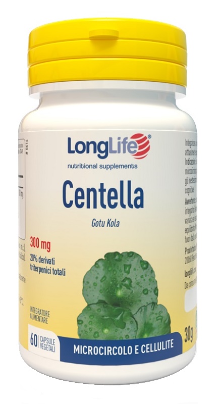 LONGLIFE CENTELLA 20% 60 CAPSULE VEGETALI SENZA GLUTINE - Farmacia Murachelli Di Putelli dr. Giovanni