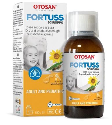 OTOSAN FORTUSS SCIROPPO GOLA 180 G - Farmacia Murachelli Di Putelli dr. Giovanni