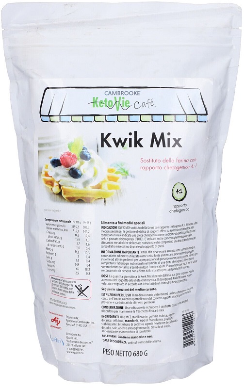 KETOVIE CAFE' KWIK MIX SOSTITUTO FARINA 680 G - Farmacia Murachelli Di Putelli dr. Giovanni