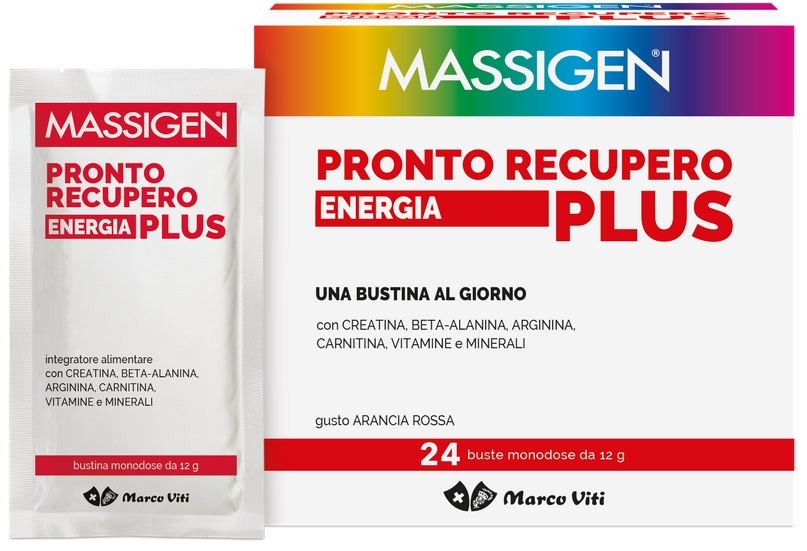 MASSIGEN PRONTO RECUPERO ENERGIA PLUS 24 BUSTINE 12 G - Farmacia Murachelli Di Putelli dr. Giovanni