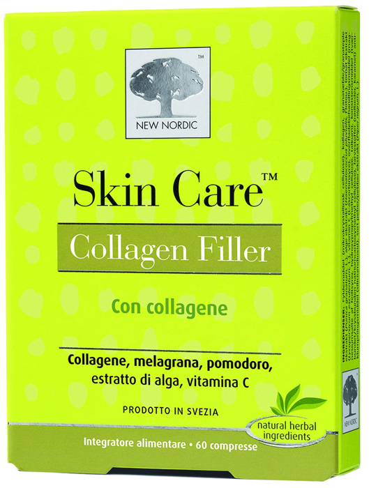SKIN CARE COLLAGEN FILLER 60 COMPRESSE - Farmacia Murachelli Di Putelli dr. Giovanni