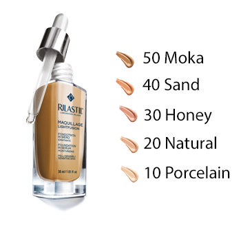 RILASTIL MAQUILLAGE FONDOTINTA SIERO IDRATANTE PROTETTIVO 50 30 ML - Farmacia Murachelli Di Putelli dr. Giovanni
