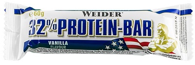 WEIDER 32% PROTEIN BARRETTA  VANIGLIA 60 G - Farmacia Murachelli Di Putelli dr. Giovanni