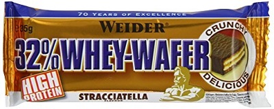 WEIDER 32% WHEY BARRETTA WAFER STRACCIATELLA 35 G - Farmacia Murachelli Di Putelli dr. Giovanni