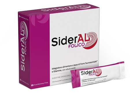 SIDERAL FOLICO 30 MG 20 BUSTINE OROSOLUBILI - Farmacia Murachelli Di Putelli dr. Giovanni