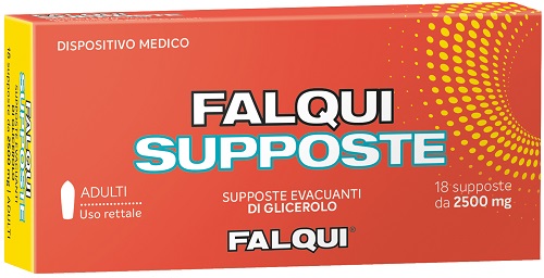 SUPPOSTE FALQUI 18 SUPPOSTE CON GLICERINA 2500MG ADULTI - Farmacia Murachelli Di Putelli dr. Giovanni