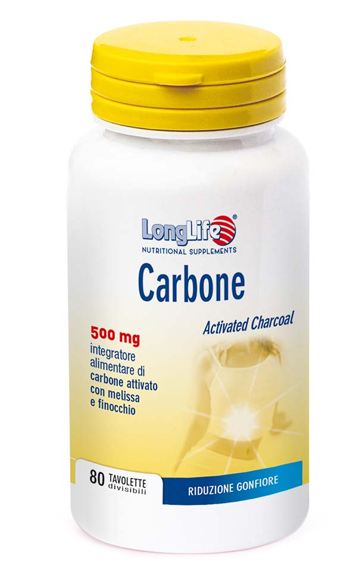 LONGLIFE CARBONE 80 TAVOLETTE - Farmacia Murachelli Di Putelli dr. Giovanni