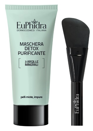 EUPHIDRA MASCH DETOX PURIFICANTE CON PENNELLO - Farmacia Murachelli Di Putelli dr. Giovanni