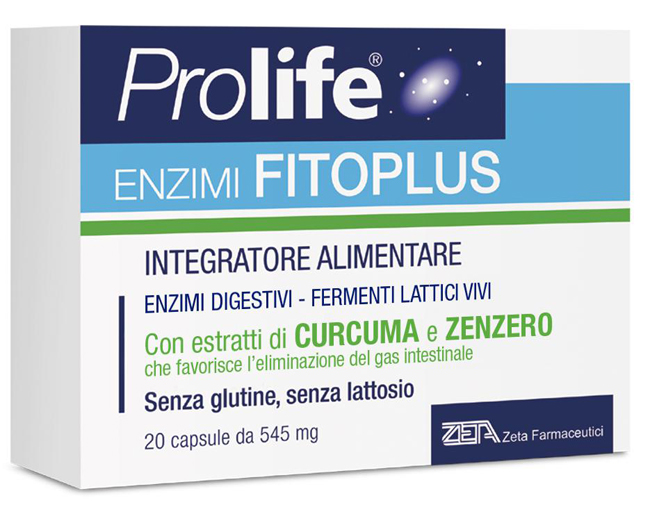 PROLIFE ENZIMI FITOPLUS 20 CAPSULE - Farmacia Murachelli Di Putelli dr. Giovanni
