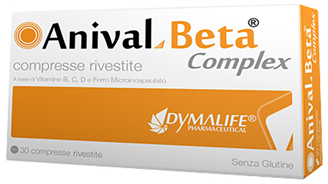 ANIVAL BETA COMPLEX 30 COMPRESSE RIVESTITE - Farmacia Murachelli Di Putelli dr. Giovanni