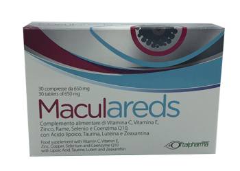 MACULAREDS 30 COMPRESSE DA 650 MG - Farmacia Murachelli Di Putelli dr. Giovanni