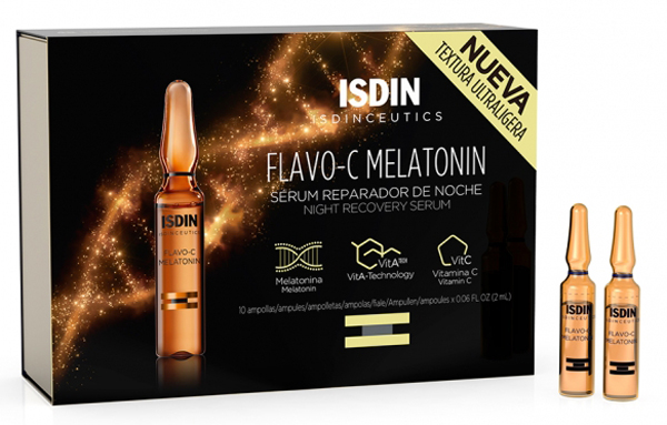 ISDINCEUTICS FLAVO C MELATONIN 10 FIALE - Farmacia Murachelli Di Putelli dr. Giovanni