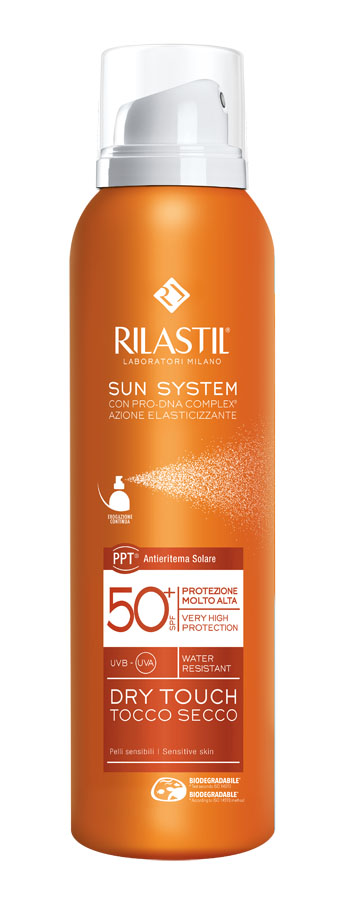 RILASTIL SUN SYSTEM DRY TOUCH SPF 50+ 200 ML - Farmacia Murachelli Di Putelli dr. Giovanni