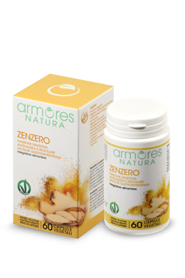 ARMORES NATURA ZENZERO 60 CAPSULE - Farmacia Murachelli Di Putelli dr. Giovanni