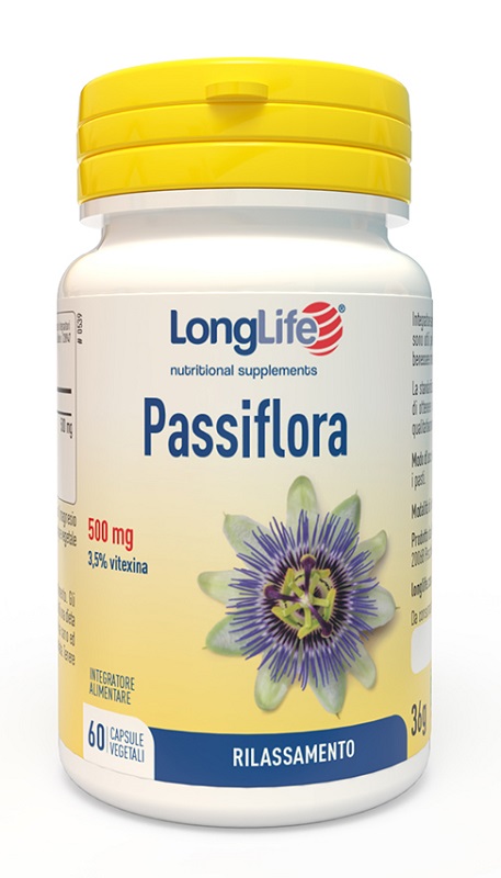 LONGLIFE PASSIFLORA 60 CAPSULE VEGETALI - Farmacia Murachelli Di Putelli dr. Giovanni