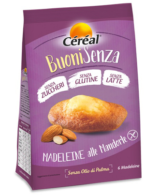 CEREAL BUONISENZA MADELEINE ALLE MANDORLE 180 G - Farmacia Murachelli Di Putelli dr. Giovanni