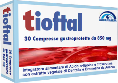 TIOFTAL 30 COMPRESSE GASTROPROTETTE - Farmacia Murachelli Di Putelli dr. Giovanni