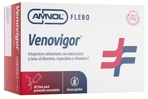VENOVIGOR 20 STICK PACK GRANULATO OROSOLUBILE - Farmacia Murachelli Di Putelli dr. Giovanni