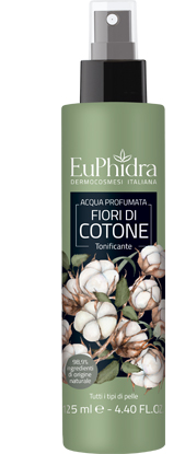 EUPHIDRA ACQUA PROFUMATA COTONE IN FLACONE CON ETICHETTA POMPA SPRAY - Farmacia Murachelli Di Putelli dr. Giovanni