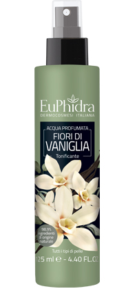EUPHIDRA ACQUA PROFUMATA VANIGLIA IN FLACONE CON ETICHETTA POMPA SPRAY - Farmacia Murachelli Di Putelli dr. Giovanni