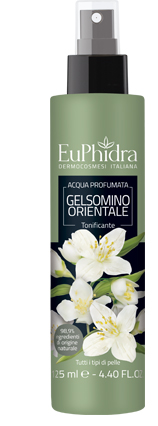 EUPHIDRA ACQUA PROFUMATA GELSOMINO IN FLACONE CON ETICHETTA POMPA SPRAY - Farmacia Murachelli Di Putelli dr. Giovanni