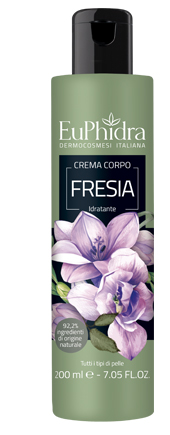 EUPHIDRA CREMA CORPO IDRATANTE FRESIA IN FLACONE CON ETICHETTA - Farmacia Murachelli Di Putelli dr. Giovanni