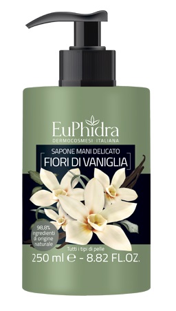 EUPHIDRA SAPONE LIQUIDO MANI VANIGLIA IN FLACONE CON ETICHETTA DISPENSER - Farmacia Murachelli Di Putelli dr. Giovanni
