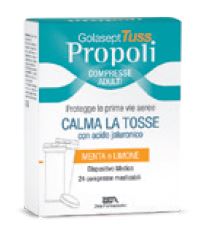 GOLASEPT TUSS PROPOLI CPR TOSSE DISPOSITIVO MEDICO COMPRESSE MASTICABILI ALLA PROPOLI IN ASTUCCIO - Farmacia Murachelli Di Putelli dr. Giovanni
