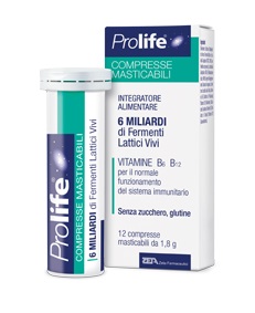 PROLIFE COMPRESSE MASTICABILI INTEGRATORE ALIMENTARE IN TUBETTO CON ASTUCCIO - Farmacia Murachelli Di Putelli dr. Giovanni