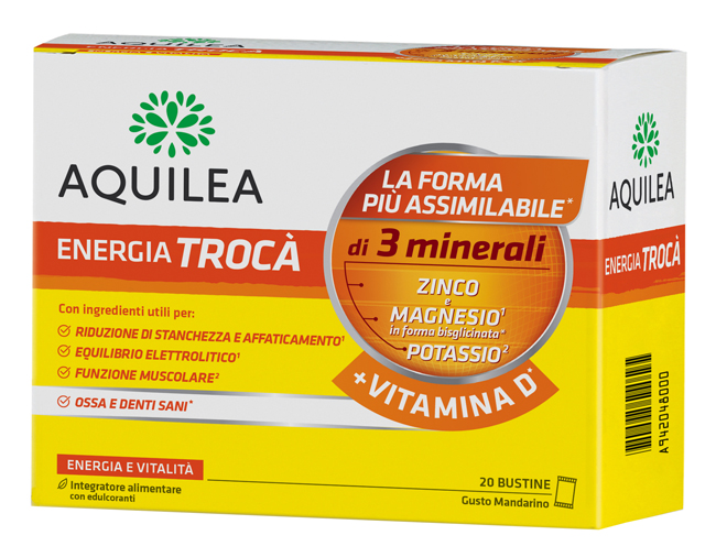AQUILEA ENERGIA TROCA'+VIT D 20 BUSTINE - Farmacia Murachelli Di Putelli dr. Giovanni