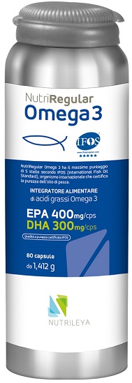NUTRIREGULAR OMEGA 3 80 CAPSULE - Farmacia Murachelli Di Putelli dr. Giovanni