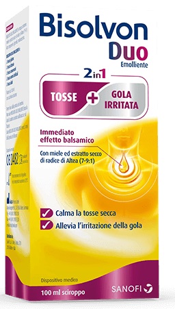 BISOLVON DUO SCIROPPO EMOLLIENTE 100 ML - Farmacia Murachelli Di Putelli dr. Giovanni