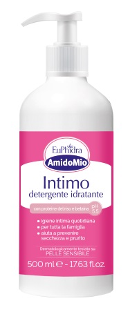EUPHIDRA AMIDOMIO INTIMO DETERGENTE IDRATANTE 500 ML - Farmacia Murachelli Di Putelli dr. Giovanni