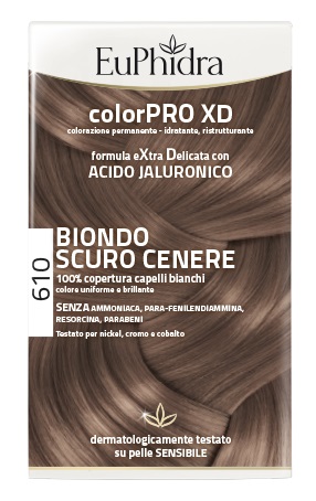 EUPHIDRA COLORPRO XD610 BIONDO SCURO 50 ML - Farmacia Murachelli Di Putelli dr. Giovanni
