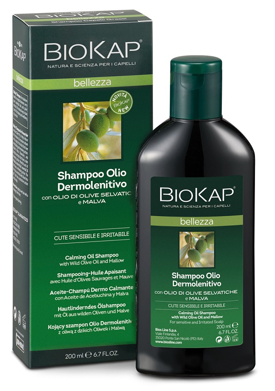 BIOKAP BELLEZZA SHAMPOO OLIO DERMOLENITIVO 200 ML BIOSLINE - Farmacia Murachelli Di Putelli dr. Giovanni