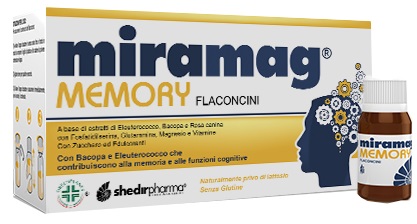 MIRAMAG MEMORY 10 FLACONCINI MONODOSE CON TAPPO DOSATORE 10 ML - Farmacia Murachelli Di Putelli dr. Giovanni