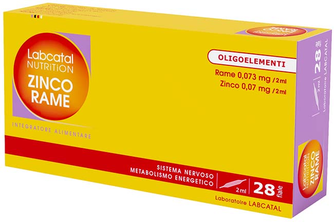 LABCATAL NUTRITION ZINCO RAME 28 FIALE 2 ML - Farmacia Murachelli Di Putelli dr. Giovanni
