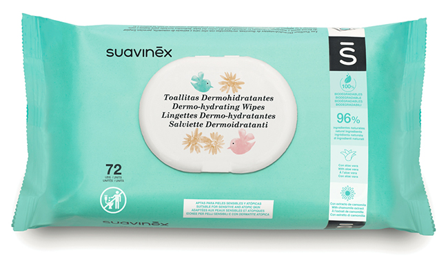 SUAVINEX SALVIETTE DERMOIDRATANTI 72 PEZZI - Farmacia Murachelli Di Putelli dr. Giovanni
