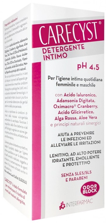 CARECYST INTIMO DETERGENTE 250 ML - Farmacia Murachelli Di Putelli dr. Giovanni