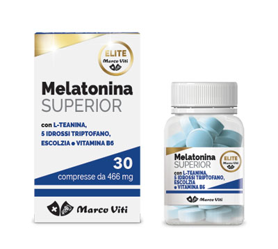 MELATONINA SUPERIOR 30 COMPRESSE - Farmacia Murachelli Di Putelli dr. Giovanni
