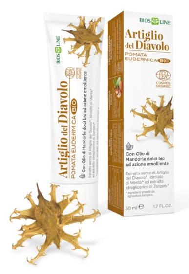 BIOSLINE ARTIGLIO DEL DIAVOLO POMATA EUDERMICA BIO CERT ECOCERT 50 ML - Farmacia Murachelli Di Putelli dr. Giovanni