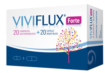 VIVIFLUX FORTE 20 COMPRESSE GASTRORESISTENTI + 20 CAPSULE LIQUID FILLER - Farmacia Murachelli Di Putelli dr. Giovanni