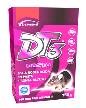 DT3 PASTA ESCA RODENTICIDA PRONTA ALL'USO 150 G - Farmacia Murachelli Di Putelli dr. Giovanni