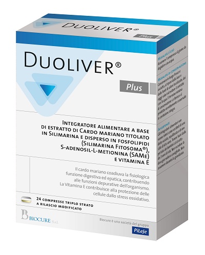 DUOLIVER PLUS 24 COMPRESSE - Farmacia Murachelli Di Putelli dr. Giovanni