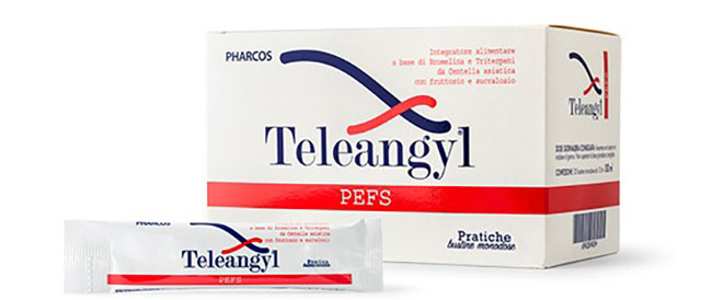 TELEANGYL PEFS PHARCOS 30 STICKPACK 10 ML - Farmacia Murachelli Di Putelli dr. Giovanni