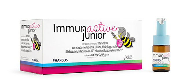 IMMUNACTIVE JUNIOR PHARCOS 21 FIALE 10 ML - Farmacia Murachelli Di Putelli dr. Giovanni