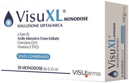 SOLUZIONE OFTALMICA VISUXL 20 CONTENITORI MONODOSE 0,33 ML - Farmacia Murachelli Di Putelli dr. Giovanni