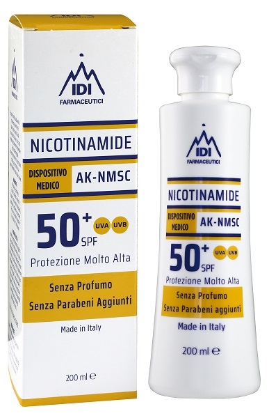 NICOTINAMIDE AK-NMSC 50+SPF PROTEZIONE MOLTO ALTA 200 ML - Farmacia Murachelli Di Putelli dr. Giovanni